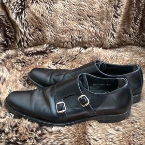 The Generic Man L.A. Black Leather Dress Shoes